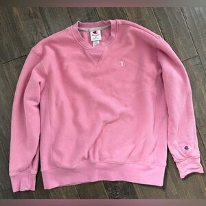 Champion Pink Pullover Sweatshirt
